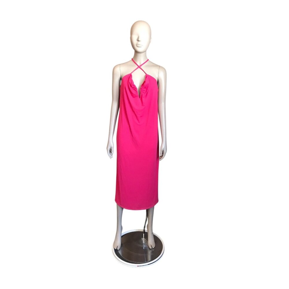 NWT Zara Hot Pink A Line Dress